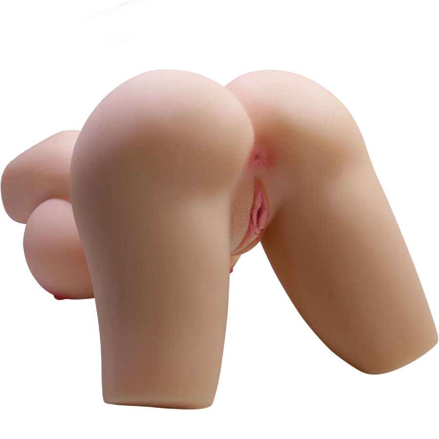 CRAZY BULL - LILY TRONCO FEMININO REALISTA VAGINA E ANAL 4 KG