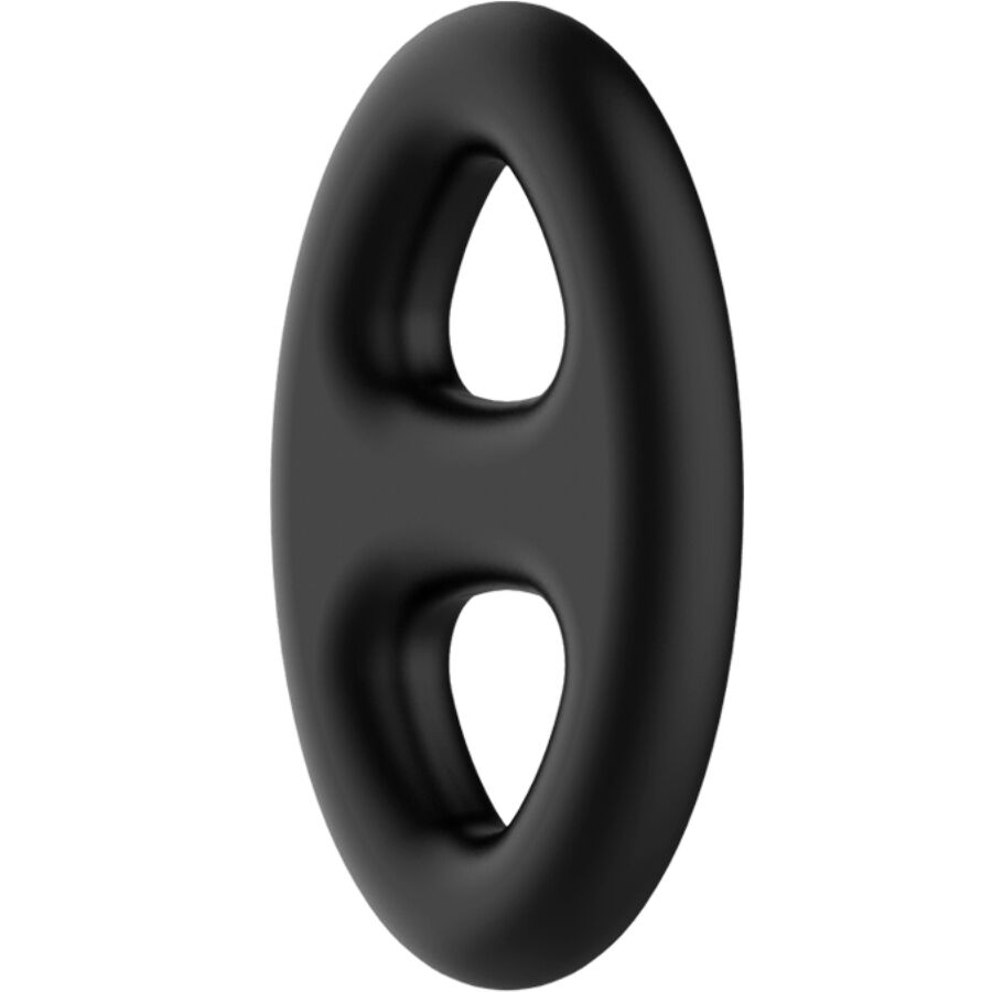 CRAZY BULL - ANEL DE SILICONE OVAL DUPLO