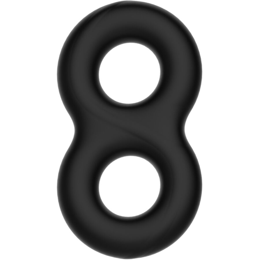 CRAZY BULL - ANEL DE SILICONE DUPLO INFINITO