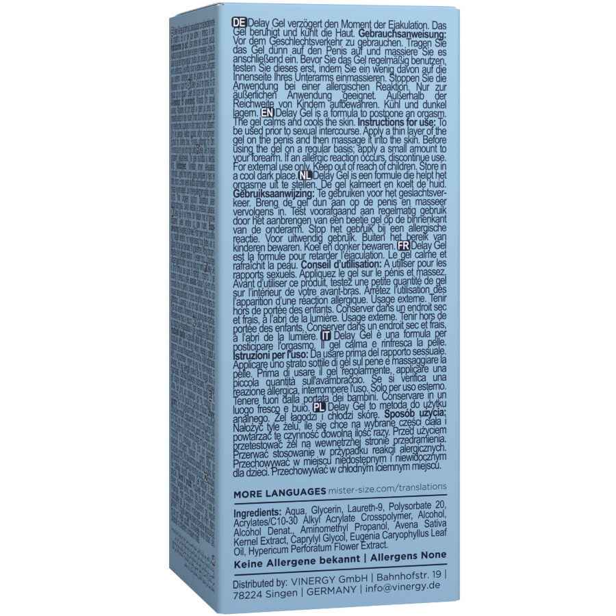 MISTER SIZE - GEL RETARDANTE 50 ML