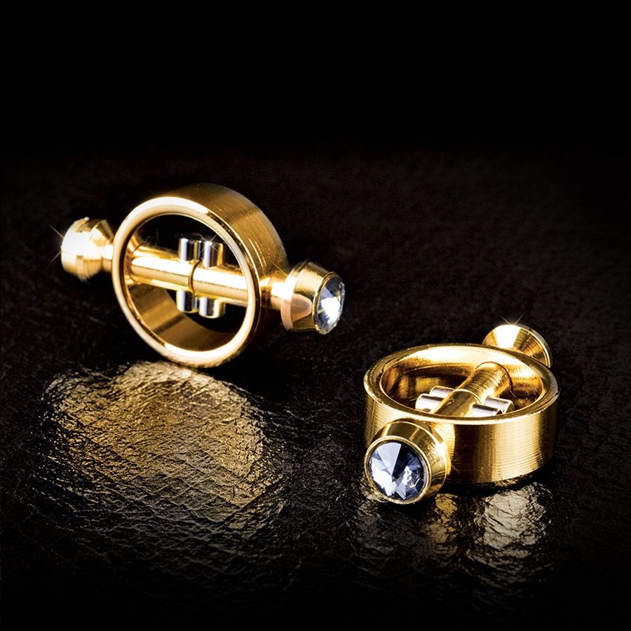 FETISH FANTASY GOLD - PINÇAS MAGNÉTICAS PARA MAMILOS - Sex Shop Sexy