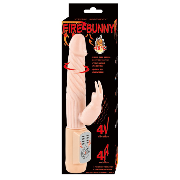 BAILE - FIRE BUNNY ROTADOR COM SISTEMA FIRE - Sex Shop Sexy