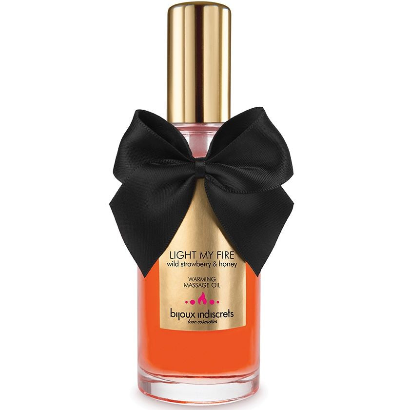 BIJOUX - ÓLEO DE MASSAGEM EFEITO CALOR AROMA MORANGO