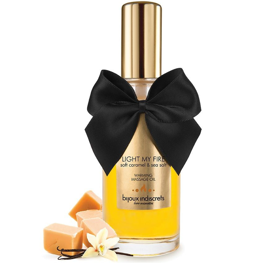 BIJOUX - ÓLEO DE MASAJE EFEITO CALOR AROMA CARAMELO