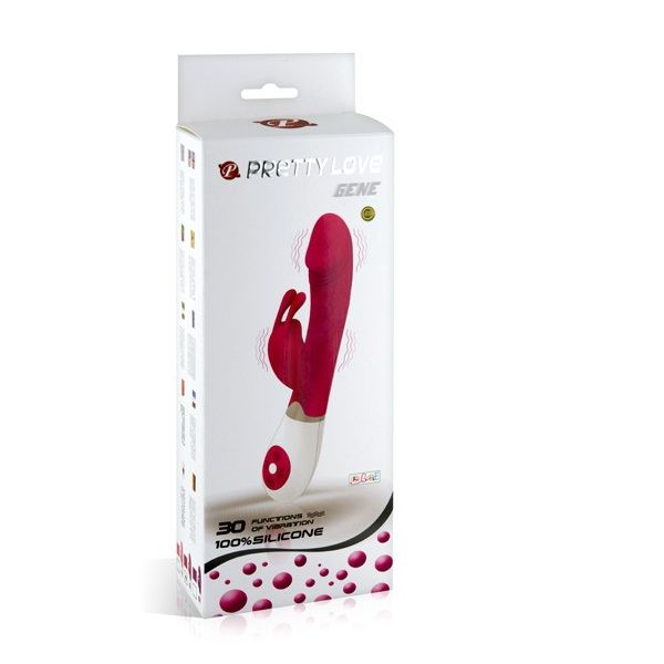 PRETTY LOVE - FLIRTATION VIBRADOR COM COELHO GENE - Sex Shop Sexy