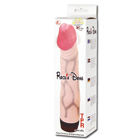 BAILE - ROCKIN DONG PÊNIS CYBER SKIN I - Sex Shop Sexy
