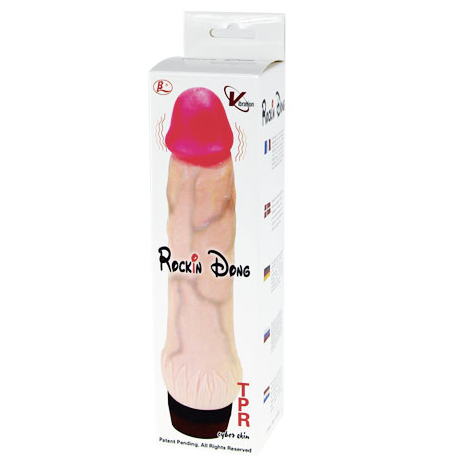 BAILE - ROCKIN DONG PÊNIS CYBER SKIN III - Sex Shop Sexy