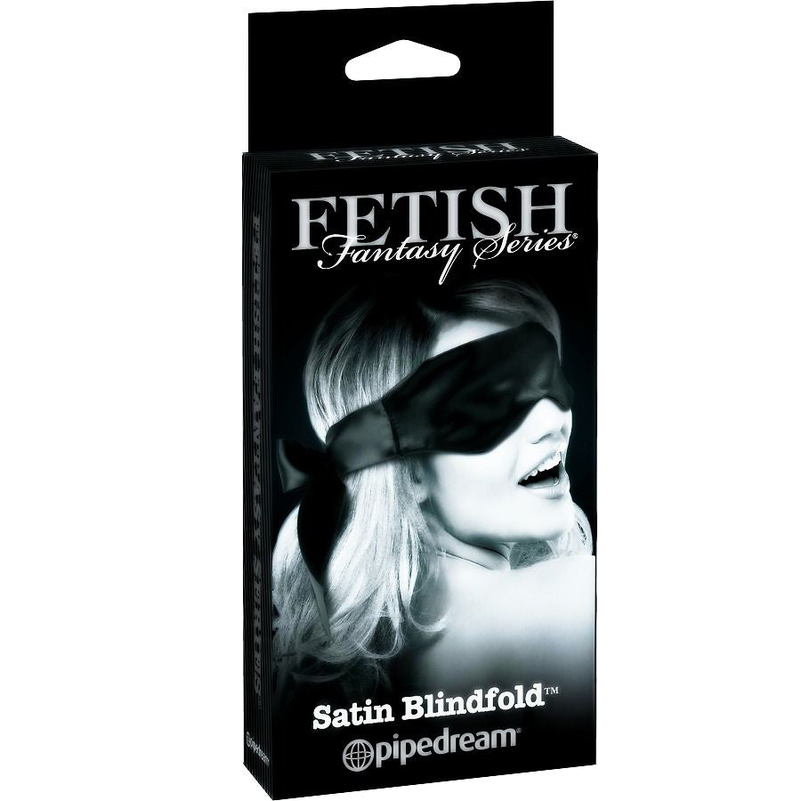 FETISH FANTASY LIMITED EDITION - MÁSCARA DE CETIM PRETA - Sex Shop Sexy