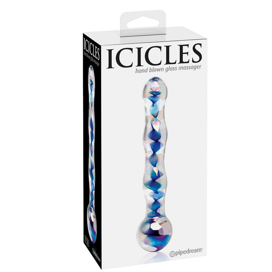 ICICLES - N. 8 MASSAJADOR EM VIDRO - Sex Shop Sexy