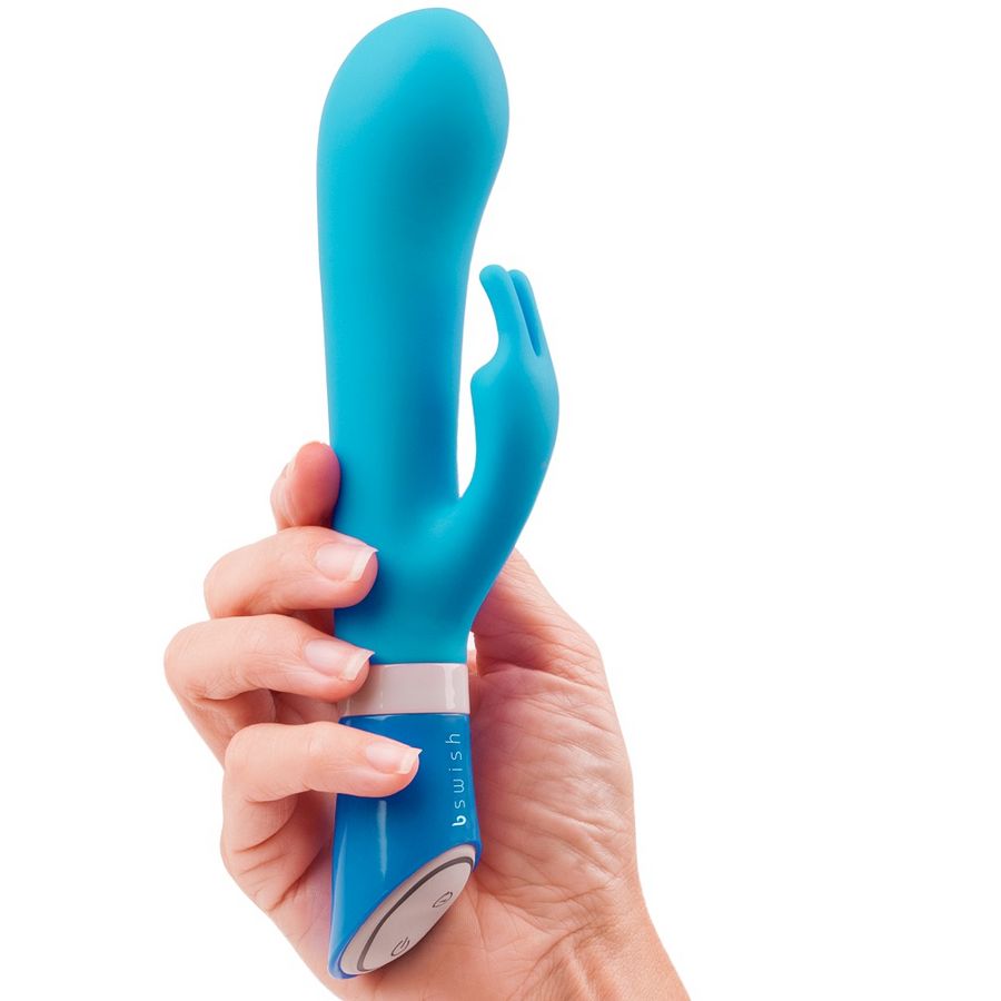 B SWISH - BWILD DELUXE COELHO VIBRADOR JADE AZUL - Sex Shop Sexy
