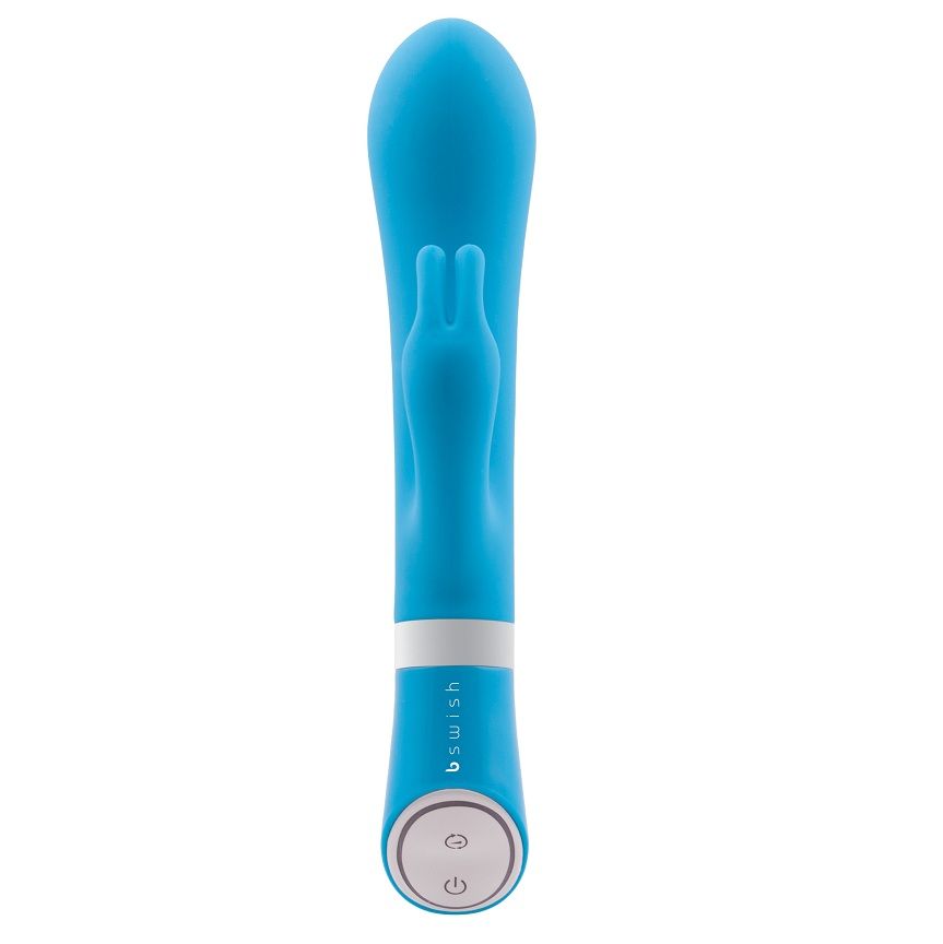 B SWISH - BWILD DELUXE COELHO VIBRADOR JADE AZUL - Sex Shop Sexy