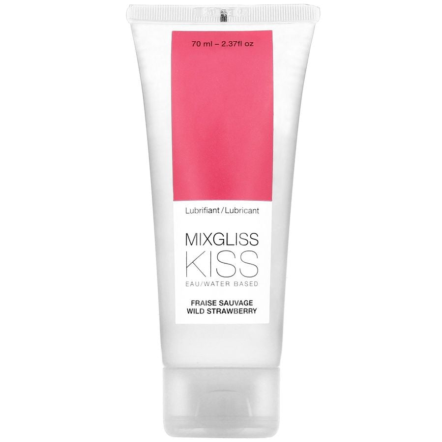 MIXGLISS - LUBRIFICANTE À BASE DE ÁGUA SABOR MORANGO 70 ML - Sex Shop Sexy