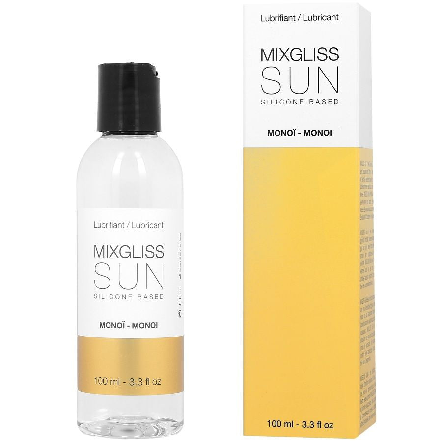 MIXGLISS - BASED LUBRIFICANTE À BASE DE SILICONE AROMA MONOI 100 ML - Sex Shop Sexy