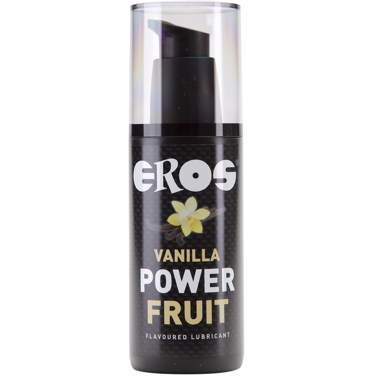 Eros Baunilha Power Fruit Lubricante Com Sabor 125 Ml
