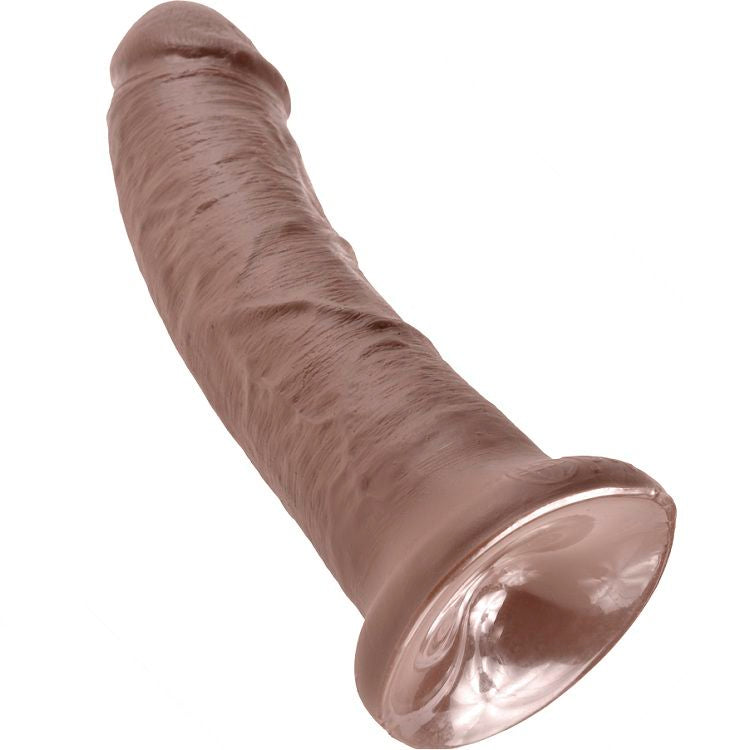KING COCK - 8 DILDOS MARRONES 20.3 CM