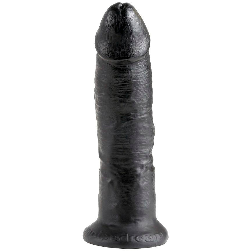 KING COCK - DILDO REALISTA 22.9 CM PRETO - Sex Shop Sexy