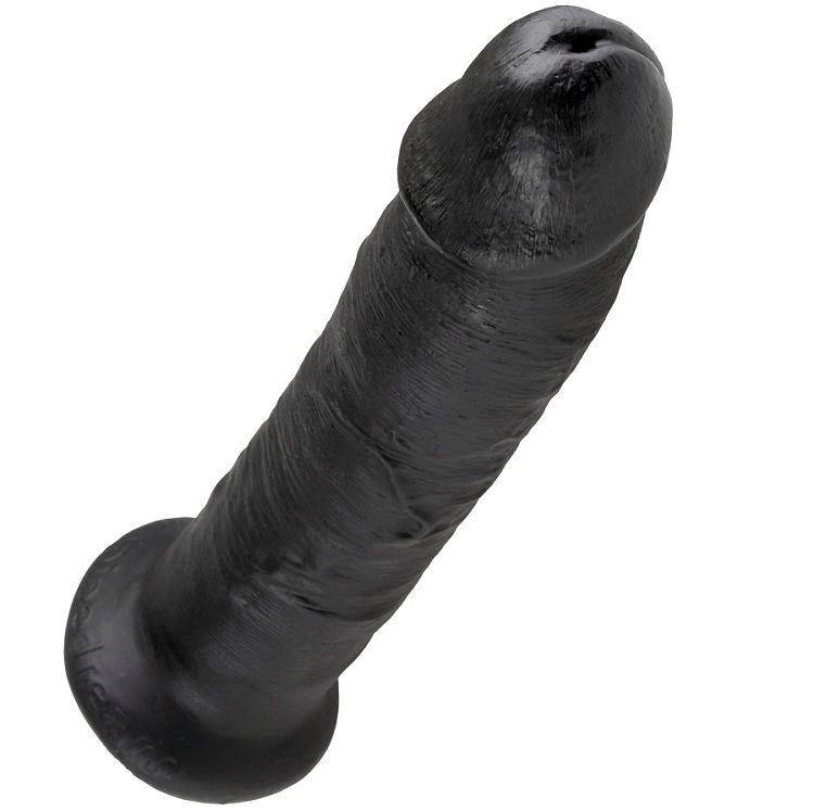 KING COCK - DILDO REALISTA 22.9 CM PRETO - Sex Shop Sexy