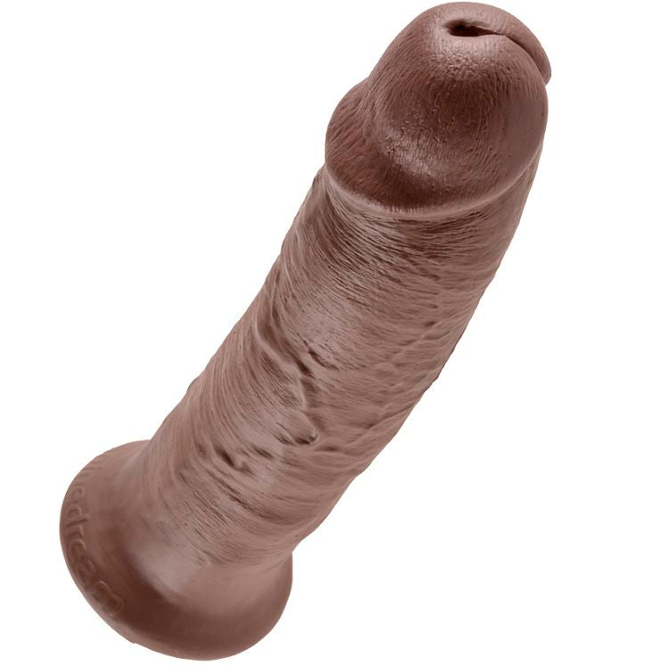 KING COCK - 10 DILDOS MARRONES 25.4 CM