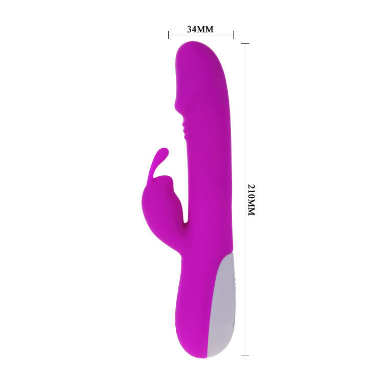 PRETTY LOVE - FLIRTATION VIBRADOR COM ESTIMULADOR CLITORIANO ROBERT - Sex Shop Sexy