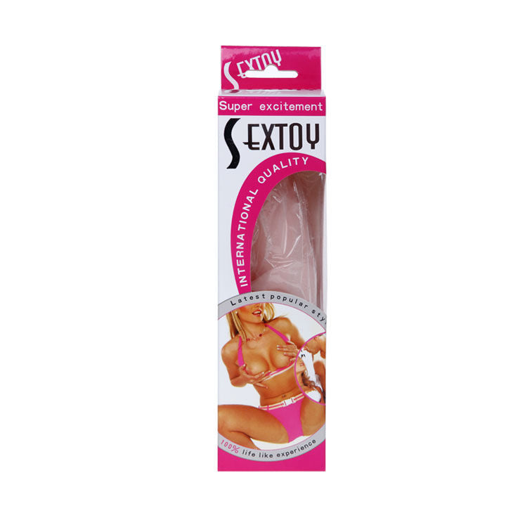 BAILE - DILDO DE SILICONA REALISTIC SKIN TOUCH 19 CM COR DA CAIXA ALEATÓRIA