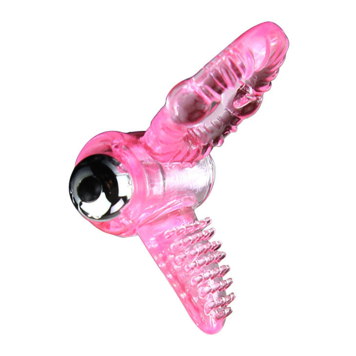 BAILE - SWEET ABS 10 RITMOS ANILLO VIBRADOR ROSA ANILLO PARA EL PENE