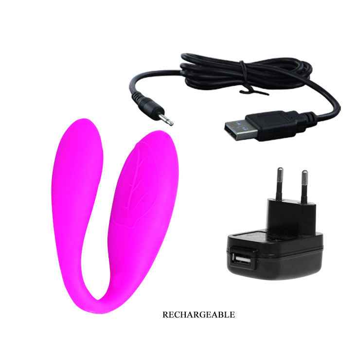 PRETTY LOVE - FASCINATION MASSAGEADOR ROXO