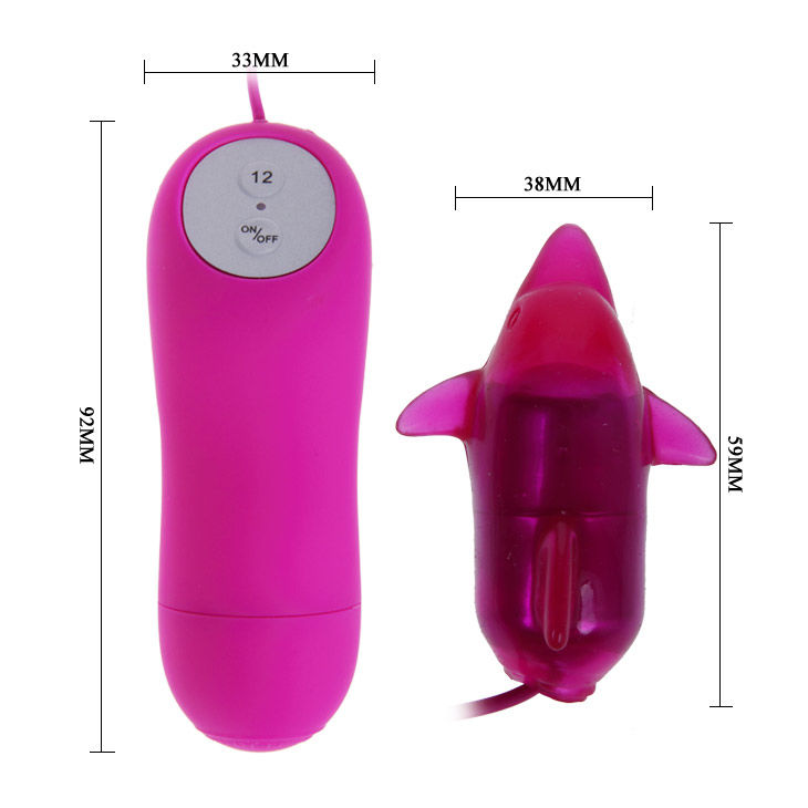 BAILE - CUTE SECRET DELFIM VIBRADOR 12V - Sex Shop Sexy