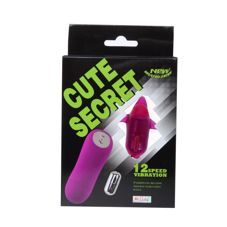 BAILE - CUTE SECRET DELFIM VIBRADOR 12V - Sex Shop Sexy