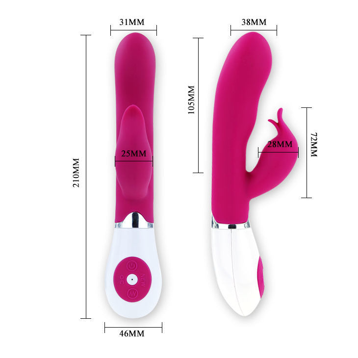PRETTY LOVE - FLIRTATION VIBRADOR COM ESTIMULADOR CLITORIS FELIX - Sex Shop Sexy