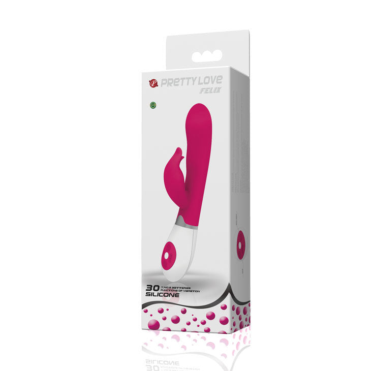 PRETTY LOVE - VIBRADOR CON ESTIMULADOR FELIX