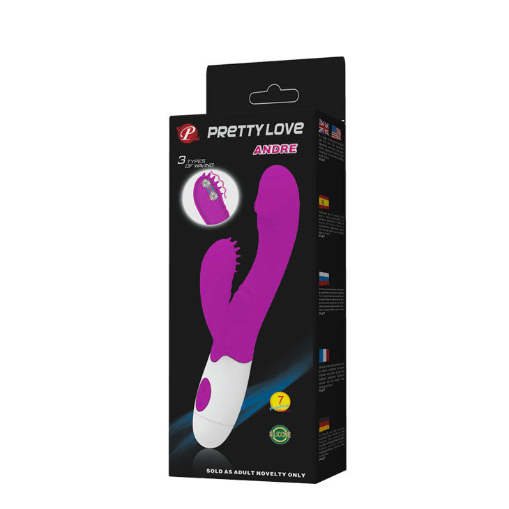 PRETTY LOVE - VIBRADOR ESTIMULADOR ANDRE - Sex Shop Sexy