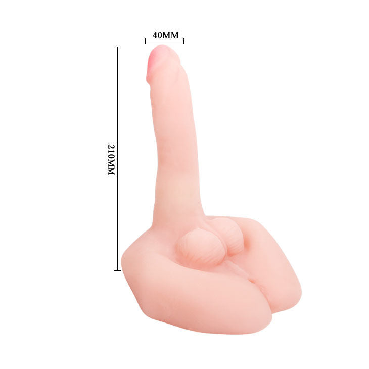 BAILE - MR BIG MASTURBADOR PÉNIS E ÂNUS REALISTA - Sex Shop Sexy