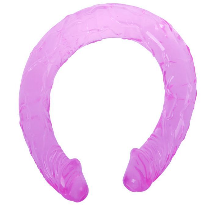 BAILE - DOUBLE DONG LILÁS 44,5 CM - Sex Shop Sexy