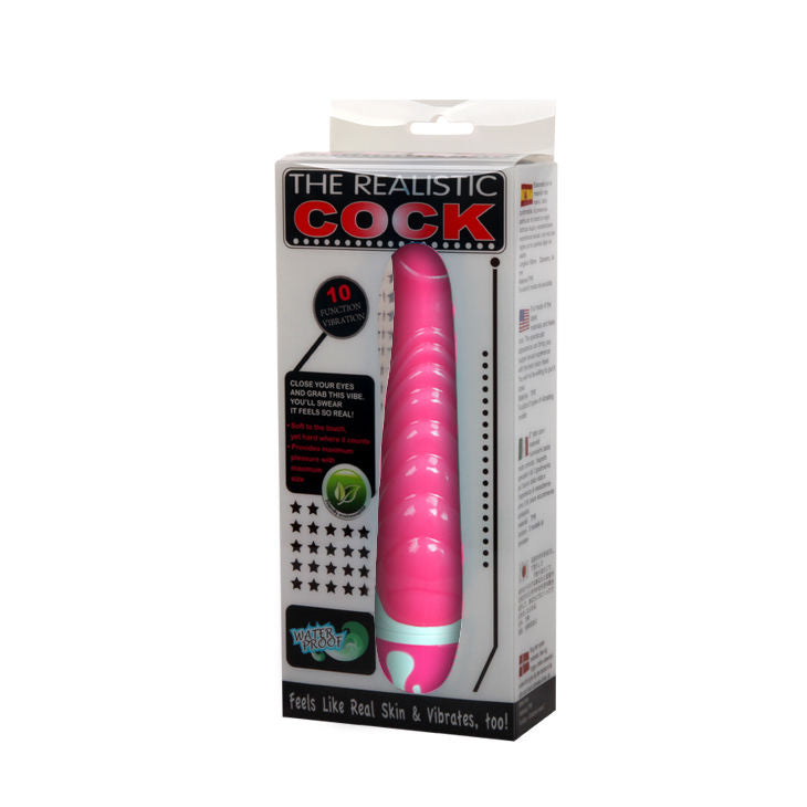BAILE - PÊNIS REALISTA ROSA G-SPOT 21.8 CM - Sex Shop Sexy