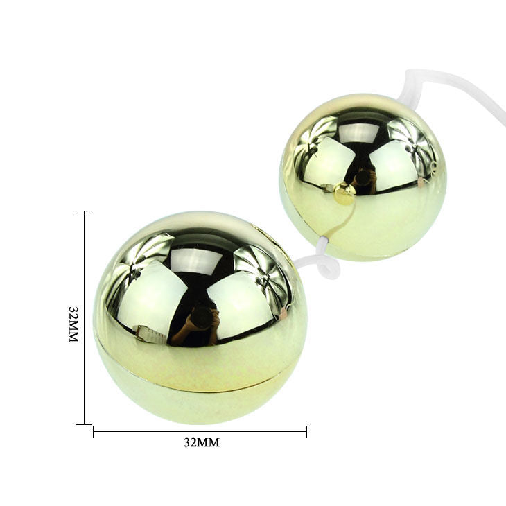 BAILE - GOLDEN BOLAS CHINESAS VIBRADORAS - Sex Shop Sexy