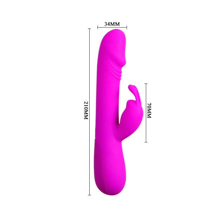 PRETTY LOVE - FLIRTATION VIBRADOR COM COELHO CLEMENT - Sex Shop Sexy