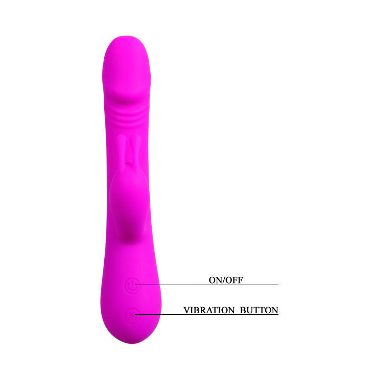 PRETTY LOVE - FLIRTATION VIBRADOR COM COELHO CLEMENT - Sex Shop Sexy