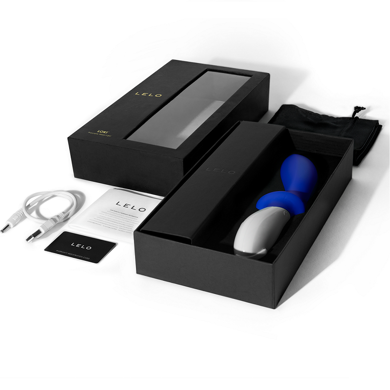LELO - LOKI ESTIMULADOR PROSTÁTICO AZUL - Sex Shop Sexy