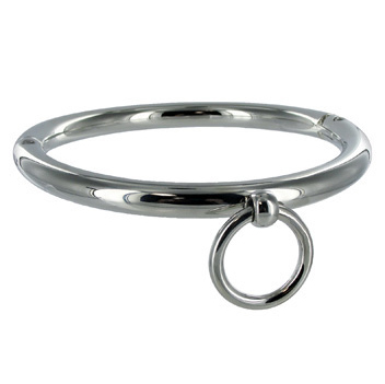 METAL HARD - BDSM COLAR COM ARGOLA 10CM - Sex Shop Sexy