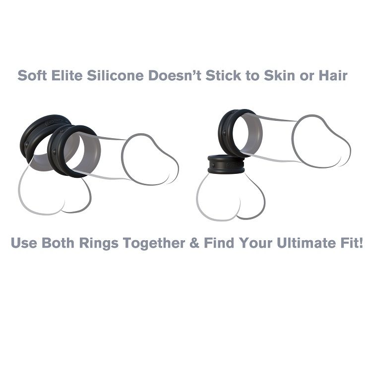 Fantasy C-Ringz - Anéis de Silicone Max / Larga