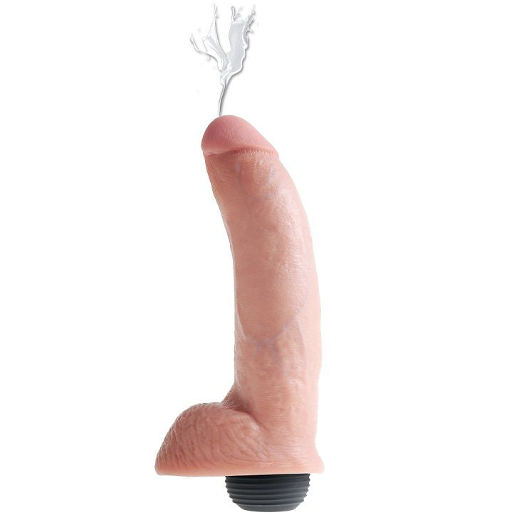 KING COCK - PÉNIS REALISTA EJACULADOR NATURAL 22,86 CM - Sex Shop Sexy