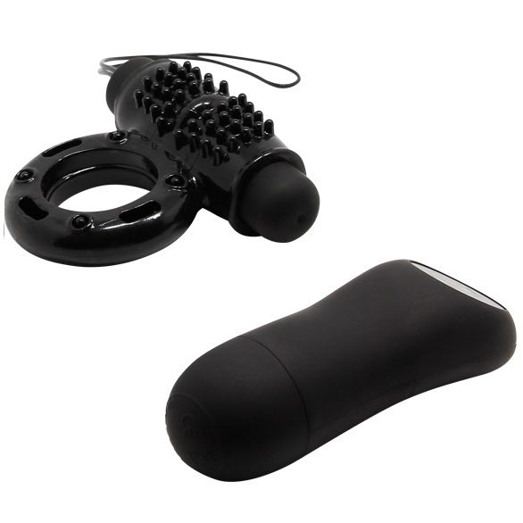 BAILE - ANEL COM CONTROLO REMOTO NEGRO 20V - Sex Shop Sexy