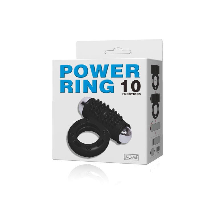 BAILE - POWER RING ANEL VIBRADOR 10V - Sex Shop Sexy
