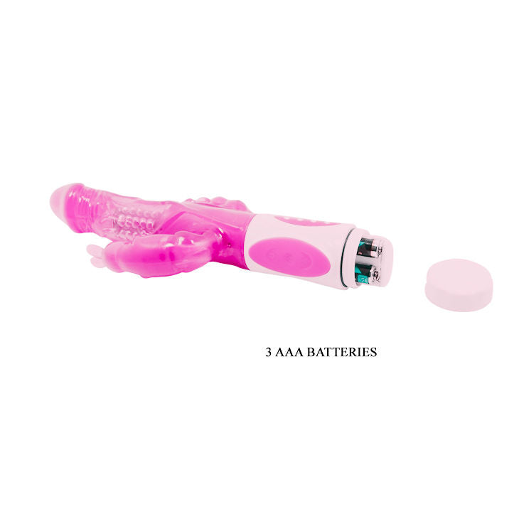 BAILE - PRETTY BUNNY TRIPLO VIBRADOR ROTADOR - Sex Shop Sexy