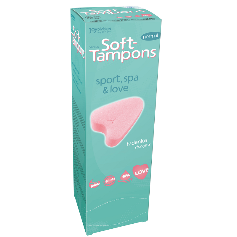JOYDIVISION SOFT-TAMPONS - SOFT-TAMPONS TAMPÕES ORIGINAIS LOVE / 10 UNIDADES - Sex Shop Sexy