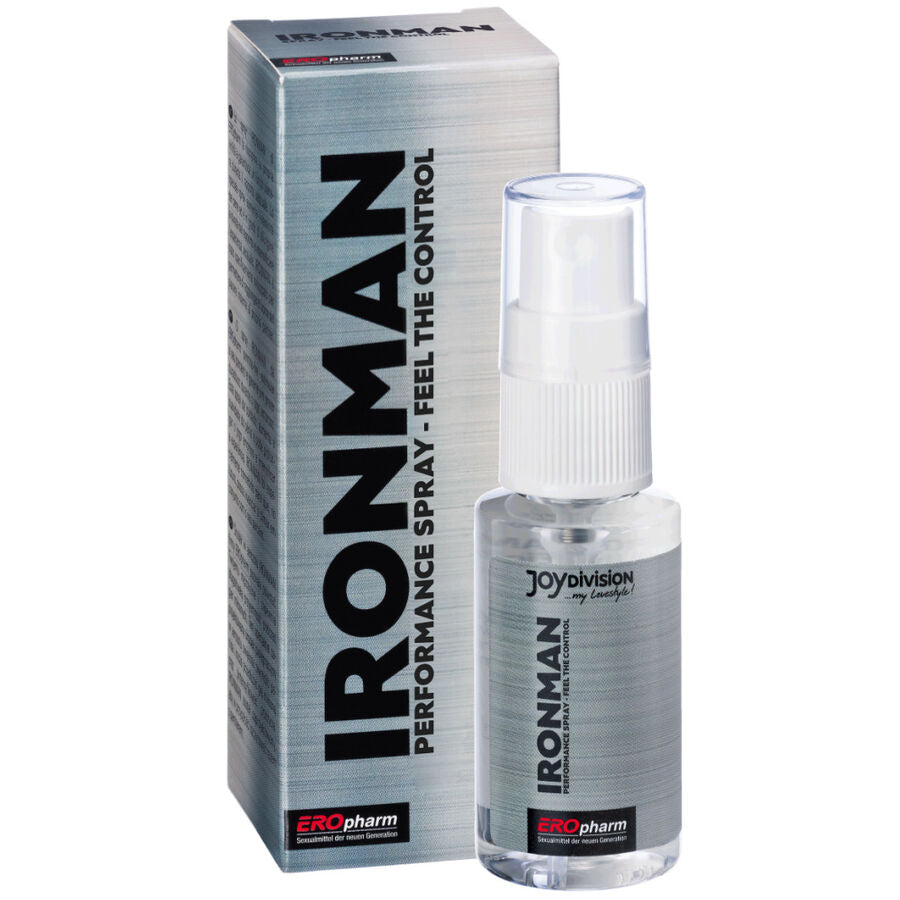 JOYDIVISION EROPHARM - IRONMAN PERFORMANCE SPRAY RETARDANTE PARA HOMEM 30 ML - Sex Shop Sexy