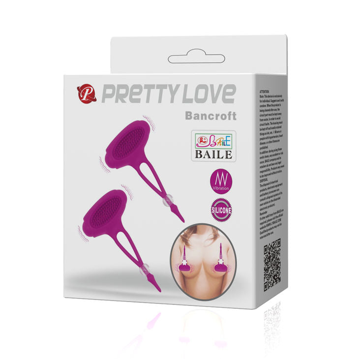 PRETTY LOVE - BANCROFT ESTIMULADOR DE MAMILOS - Sex Shop Sexy