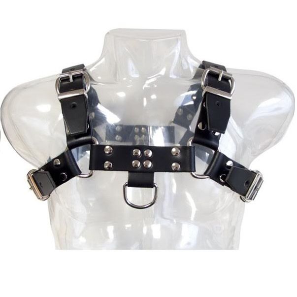 LEATHER BODY – ARNÊS COM CORRENTES III - Sex Shop Sexy