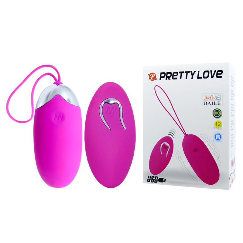 PRETTY LOVE - OVO BERGER COM CONTROLO REMOTO 12V - Sex Shop Sexy