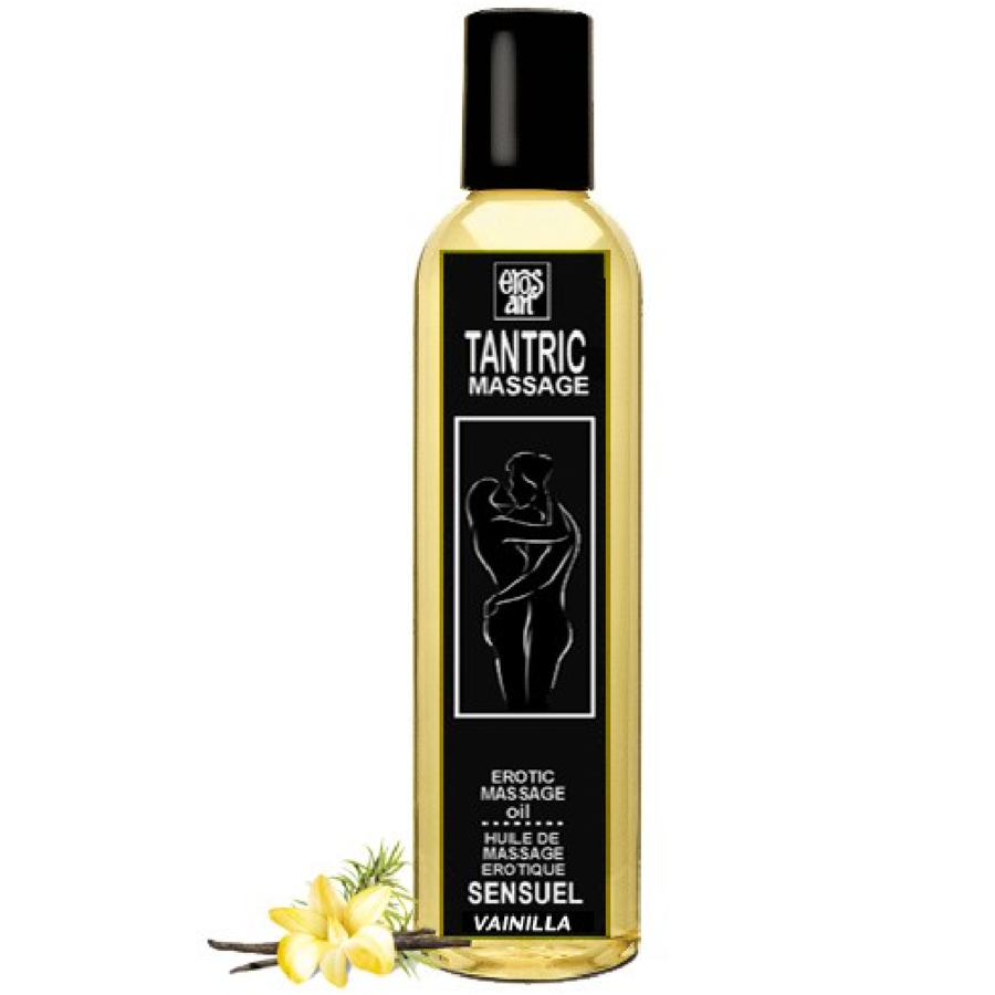 EROS-ART - ÓLEO DE MASSAGEM TÂNTRICO NATURAL E AFRODISÍACO BAUNILHA 30 ML - Sex Shop Sexy